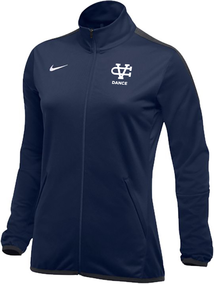 Nike Women's Avenger Knit Warm-Up Jacket, Navy: sportpacks.com