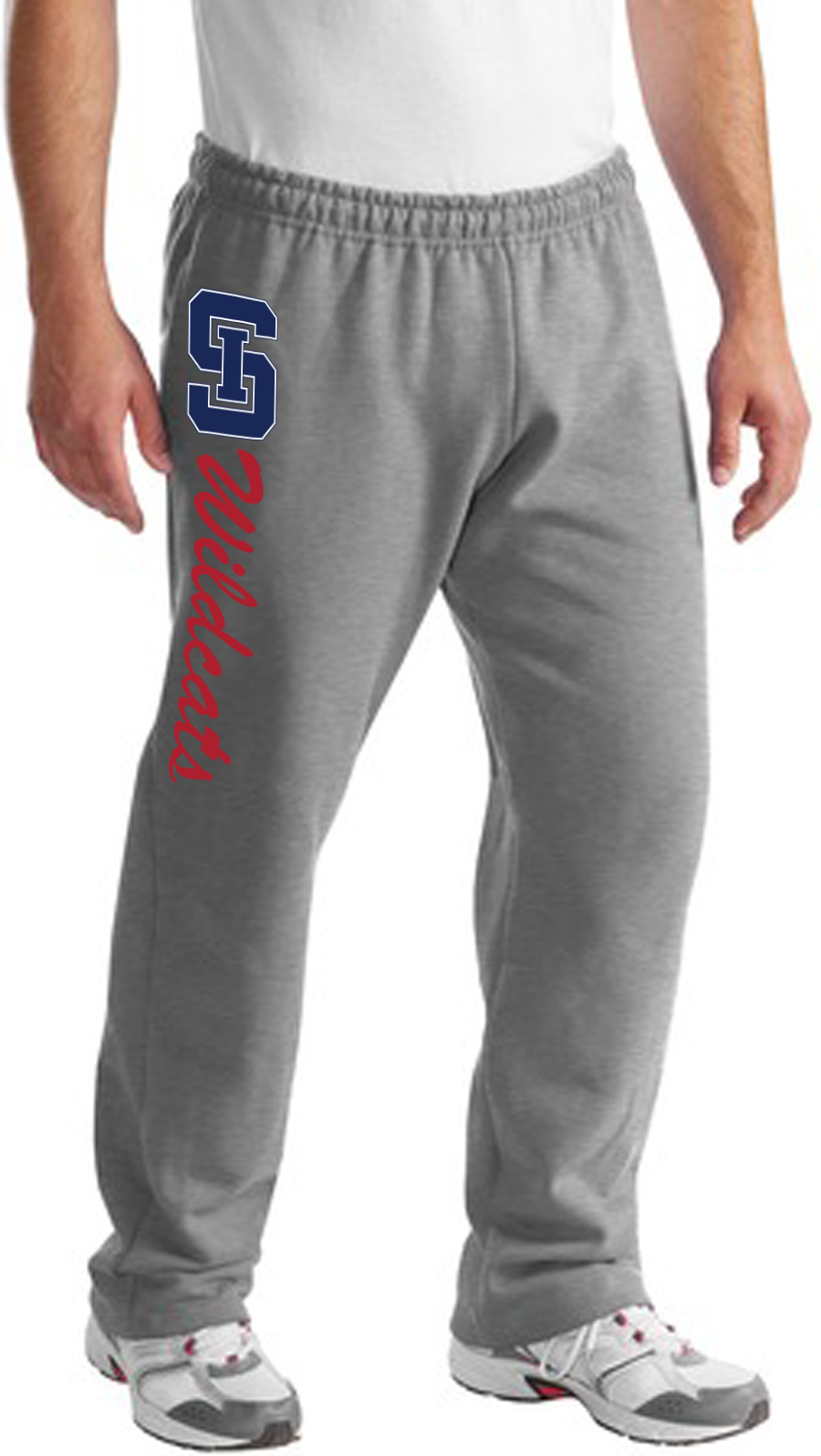 Unisex DryBlend Sweatpants, Sport Grey: sportpacks.com