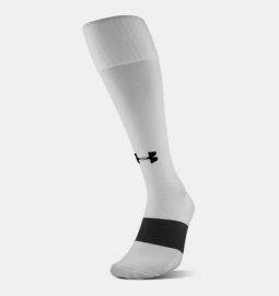 UA Solid Over-The-Calf Socks, White