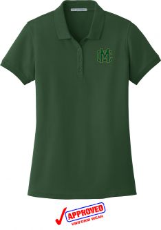 Port Authority Ladies Classic Polo, Deep Forest Green