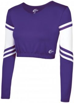 Classic Bodyliner Top, Purple/White