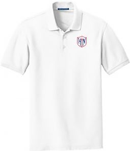 Youth/Adult - Classic Pique Polo, White