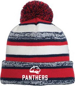 New Era Beanie, Red/Navy