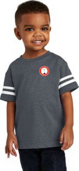 Toddler Fine Jersey Tee, Vintage Smoke/ White