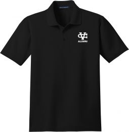 Men's Silk Touch Interlock Polo, Black