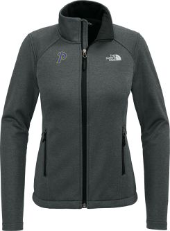 The North Face Women's Chest Logo Ridgewall Soft Shell Jacket, Dark Grey