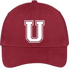 Port & Company Brushed Twill Low Profile Cap, Red