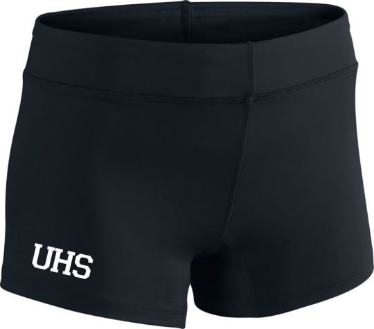 women's nike black spandex shorts