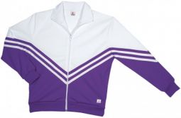 Warmup Jacket, Purple/White