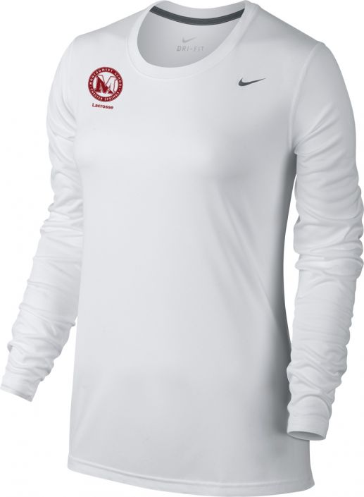 nike women's long sleeve legend shirt