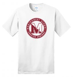 Ring Spun Cotton Tee, White