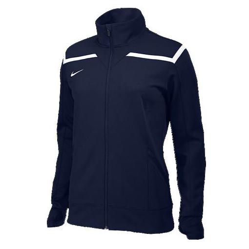BLANK NON DECORATED Nike Women s Team Avenger Warm Up Jacket Navy