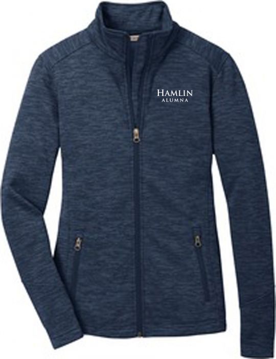 digi stripe fleece jacket