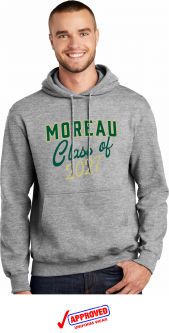 Class of 2027 Sweatshirt- Port & Company- Fleece Pullover Hooded Sweatshirt, Athletic Heather