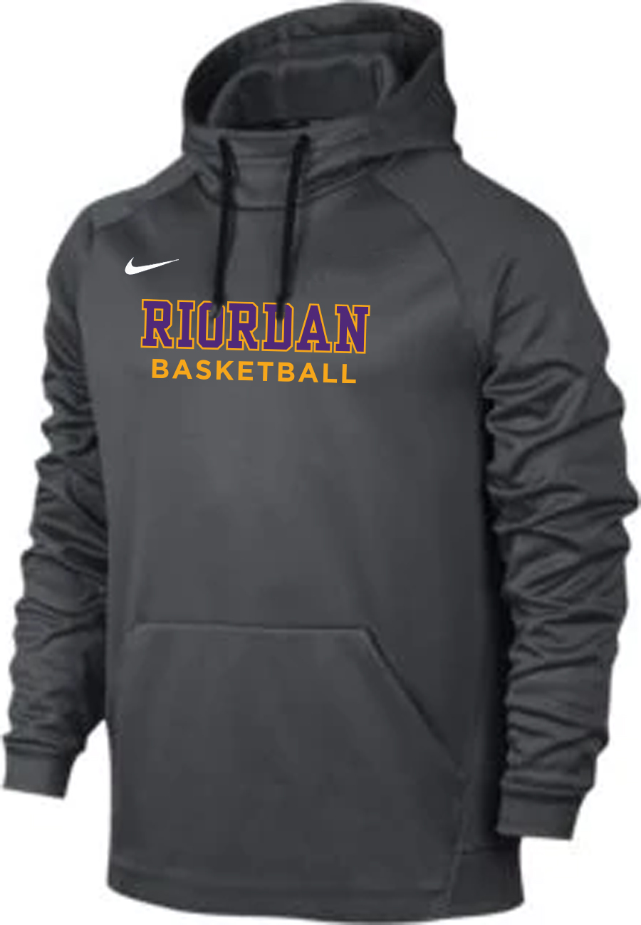nike anthracite hoodie