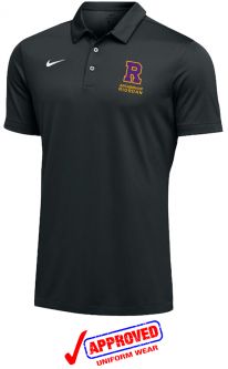 Men's Short-Sleeve Polo, Black