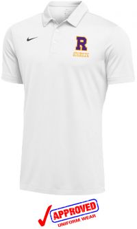 Men's Short-Sleeve Polo, White