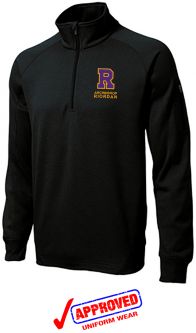 Sport-Tek Tech Fleece 1/4-Zip Pullover, Black