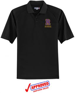 Sport-Tek Men's Dri-Mesh Pro Polo, Black