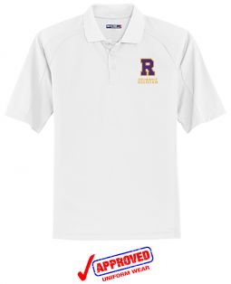 Sport-Tek Men's Dri-Mesh Pro Polo, White