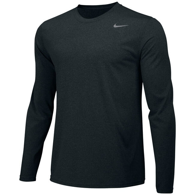 BLANK / NON-DECORATED - Nike Legend Long Sleeve T-Shirt, Black ...