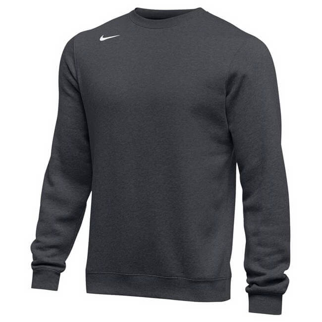 BLANK / NON-DECORATED - Nike Club Fleece Crew Sweatshirt, Anthracite ...