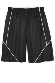 Adult/Youth - Sport-tek PosiCharge Mesh Reversible Short, Black