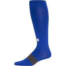 UA Solid Over-The-Calf Socks, Royal