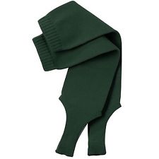 Twin City Solid Stirrup Socks, Dark Green