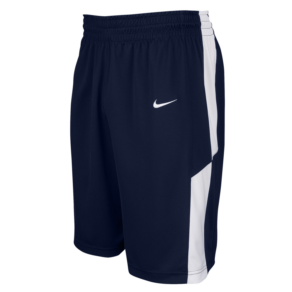 BLANK / NON-DECORATED - Nike Men's Elite Shorts, Navy: sportpacks.com